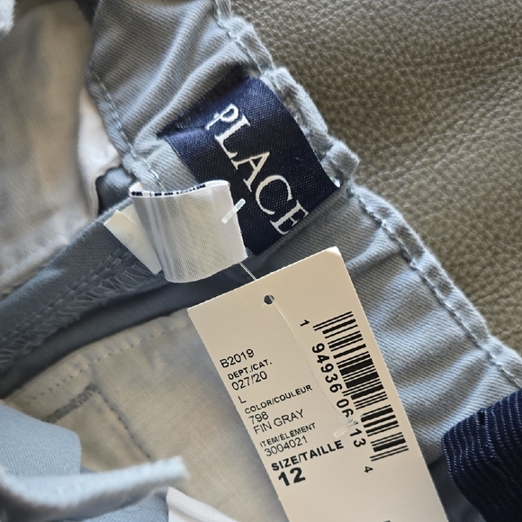 The Children's Place Chinos New With Tags Size 12 Adjustable Waist Pants - Picture 6 of 6